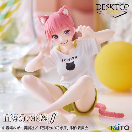 Figurine Ichika Nakano Cat Room Wear Ver. Desktop Cute Taito The Quintessential Quintuplets