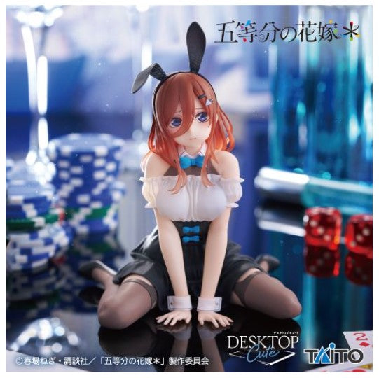 Figurine Miku Nakano Bunny Ver. Desktop Cute Taito The Quintessential Quintuplets