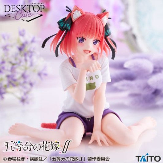 Figurine Nino Nakano Cat Room Wear Ver. Desktop Cute Taito The Quintessential Quintuplets