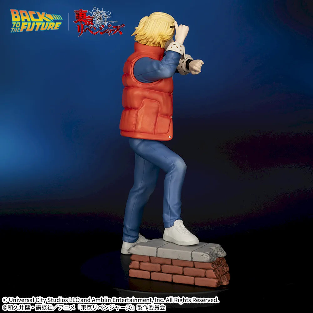 Figurine Mikey x Back to the Future Act/Cut Luminasta Tokyo Revengers 