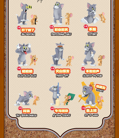 Figurine Tom & Jerry States of Mind Series Looney Tunes 6Pcs