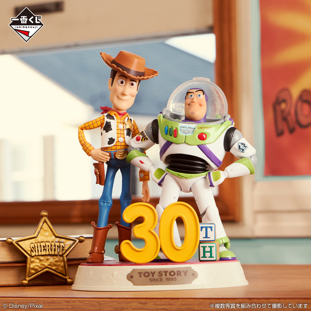 Figurine Woody & Buzz Lightyear (A) Ichiban Kuji Toy Story 30 Years & Beyond