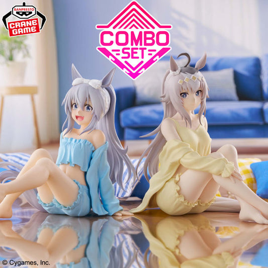 Figurine Oguri Cap & Tamamo Cross Relax Time Uma Musume: Pretty Derby Combo Set