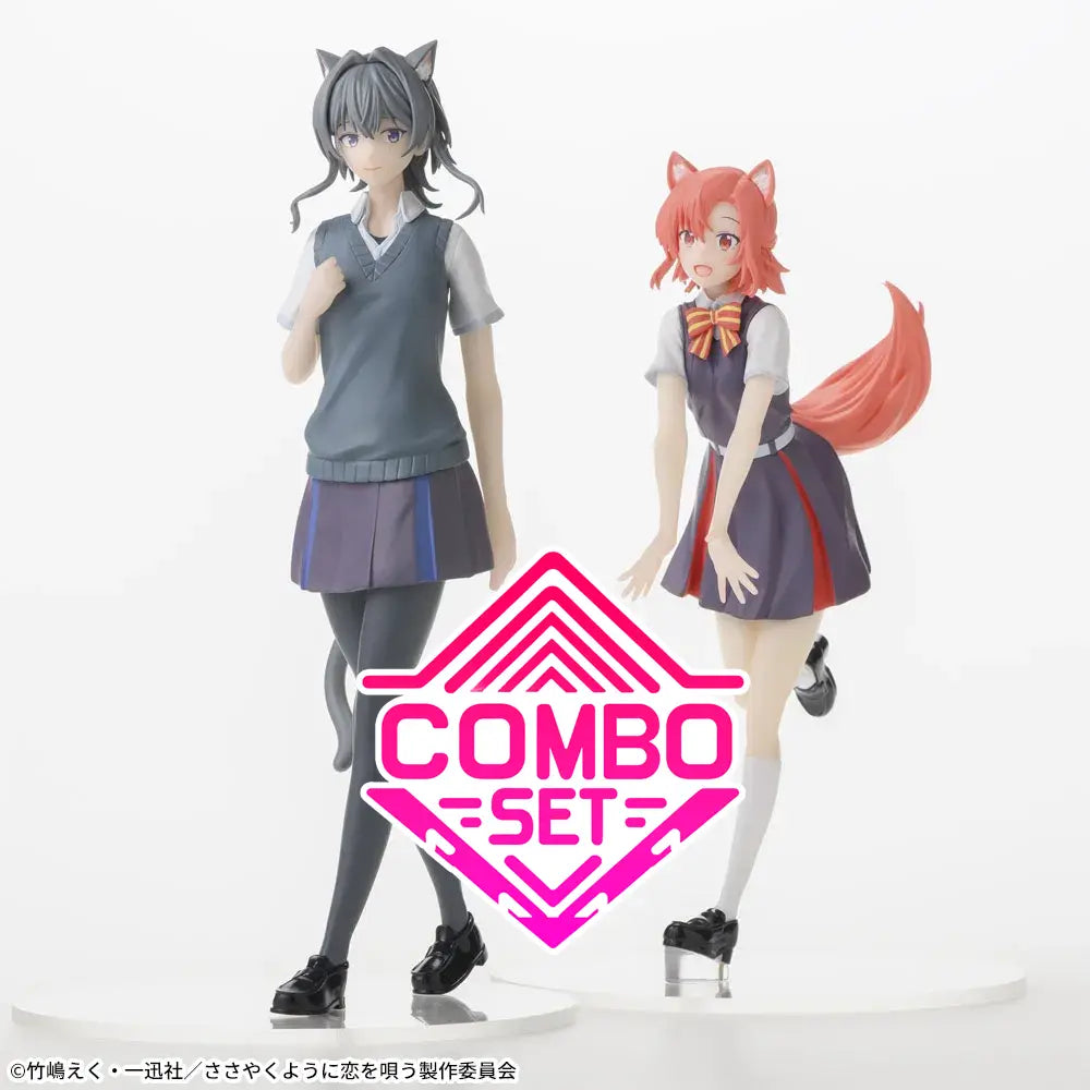Figurine Himari Kino & Yori Asanagi Decorate Collections Luminasta Whisper Me a Love Song Combo Set