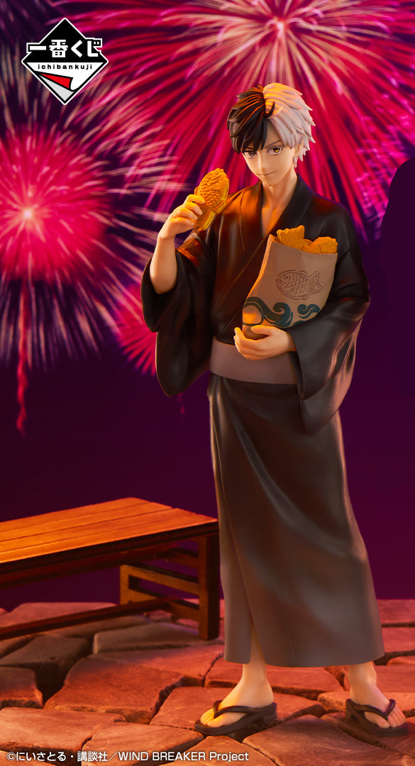 Figurine Haruka Sakura (A) Ichiban Kuji Wind Breaker Town's Hero and Festivals Time