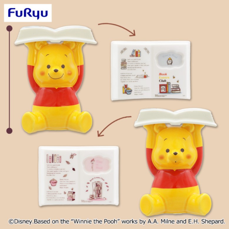 Figurine Winnie L'Ourson Book Stand Ver. Furyu Disney