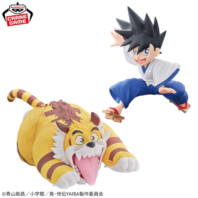 Figurine Yaiba Kurogane & Kagetora Yaiba Samurai Legend