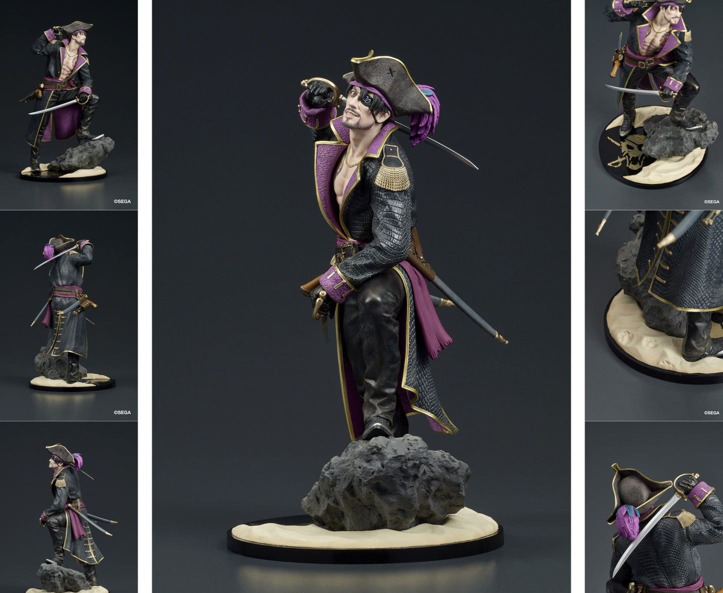Figurine Majima Goro Captain Majima Ver. Digsta Yakuza