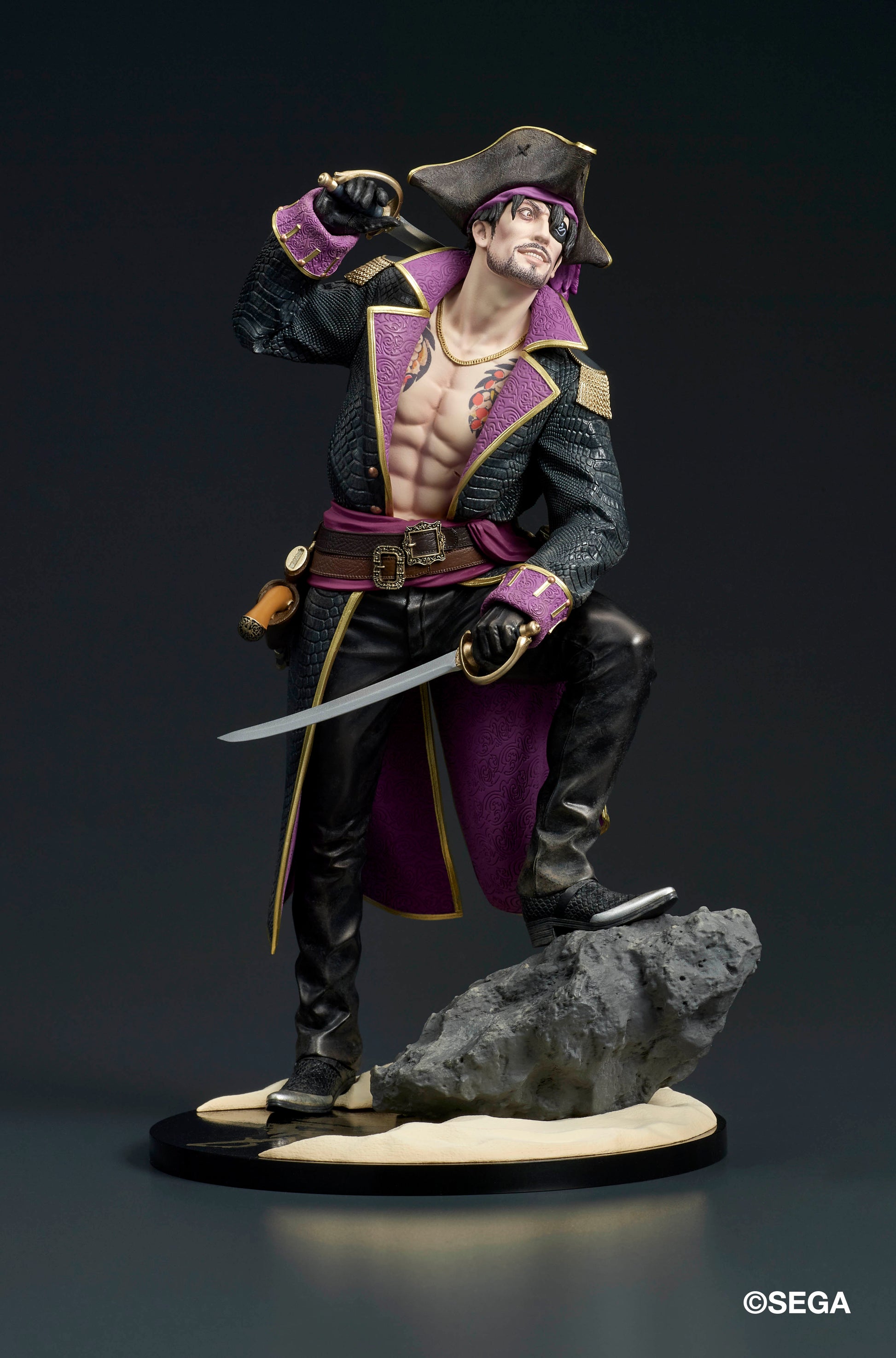 Figurine Majima Goro Captain Majima Ver. Digsta Yakuza
