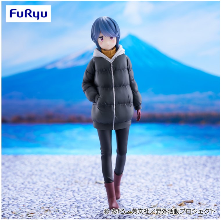 Rin Shima Try It Furyu Yuru Camp Figure