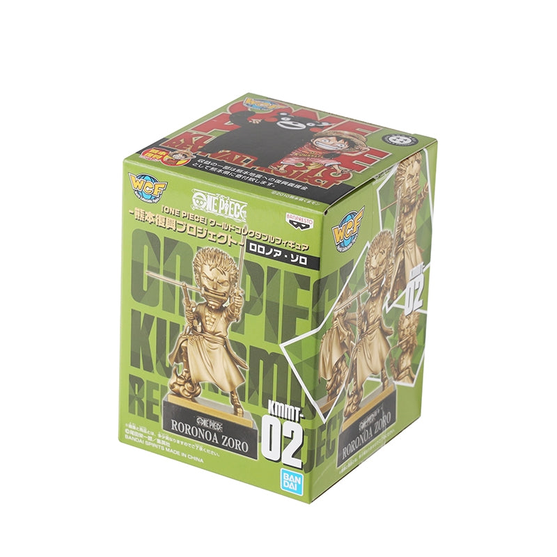 Figurine Roronoa Zoro World Collectible Figure WCF Kumamoto Reconstruction Project One Piece