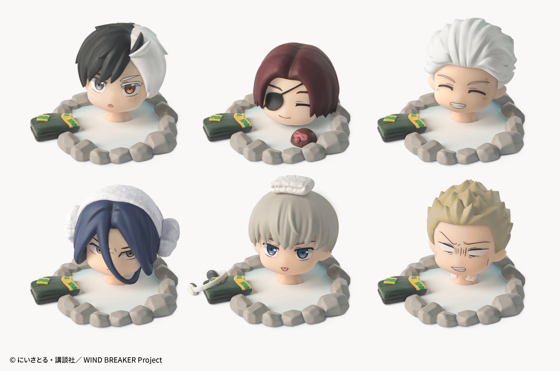 Figurine Wind Breaker Onsen Ver. Set Complet