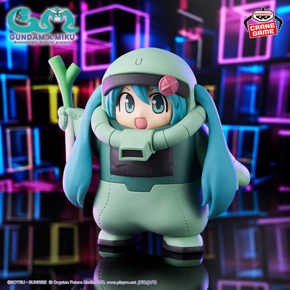 Figurine Hatsune Miku Zaku Blue Ver. Mobile Suit Gundam x Hatsune Miku