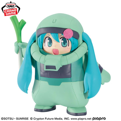 Figurine Hatsune Miku Zaku Blue Ver. Mobile Suit Gundam x Hatsune Miku