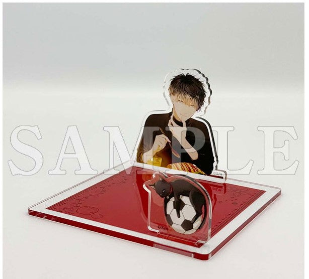 Acrylic Coaster Falling High School Girl and Irresponsible Teacher A Ver.