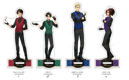 Acrylique Stand Attack on Titan Dealer Ver. Au Choix