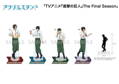 Acrylique Stand Attack on Titan Marion Crepes Ver. Au Choix