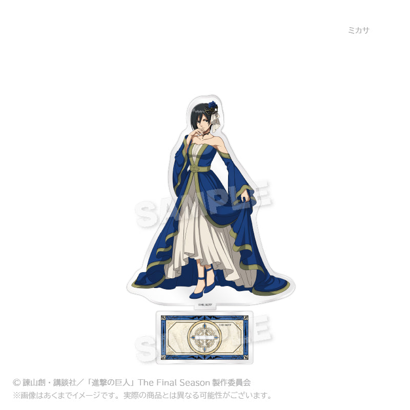 Acrylique Stand Attack on Titan Masquerade Ver. Au Choix