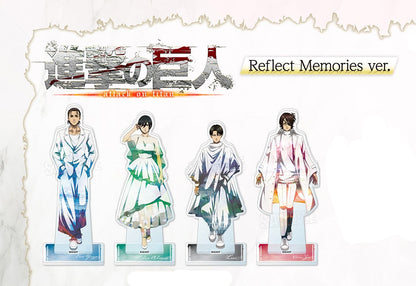 Acrylique Stand Attack on Titan Reflect Memories Ver. Au Choix