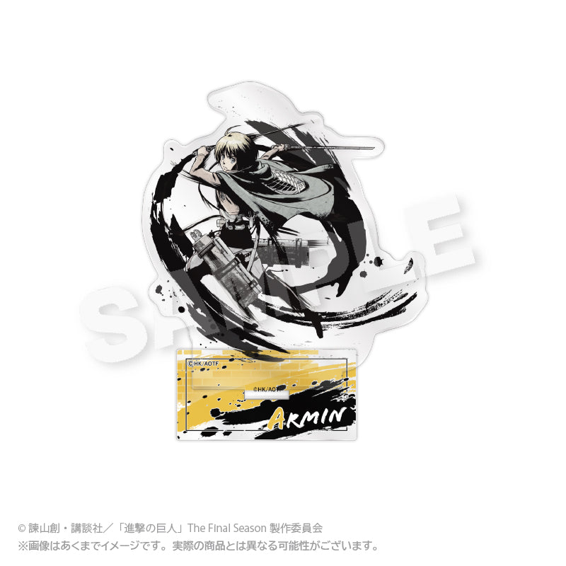 Acrylique Stand Attack on Titan Sumie Ver. Au Choix