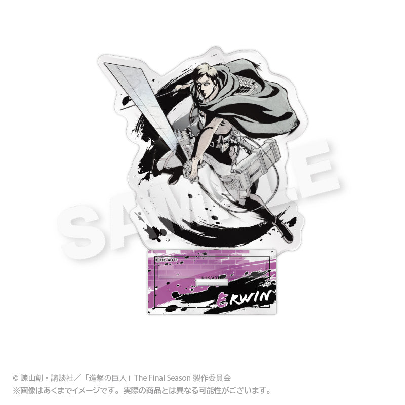 Acrylique Stand Attack on Titan Sumie Ver. Au Choix