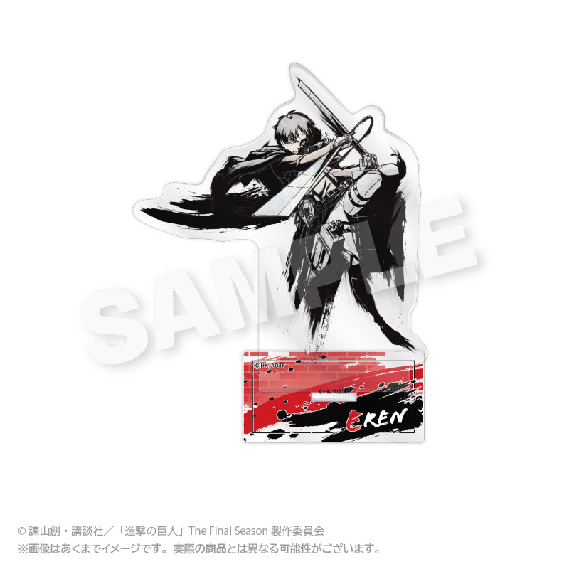 Acrylique Stand Attack on Titan Sumie Ver. Au Choix