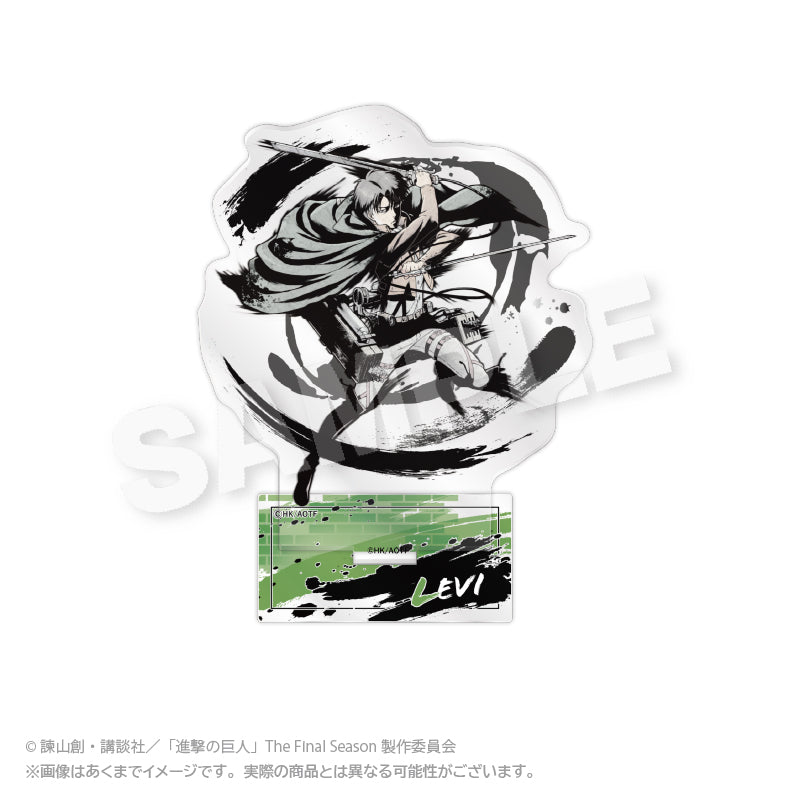 Acrylique Stand Attack on Titan Sumie Ver. Au Choix