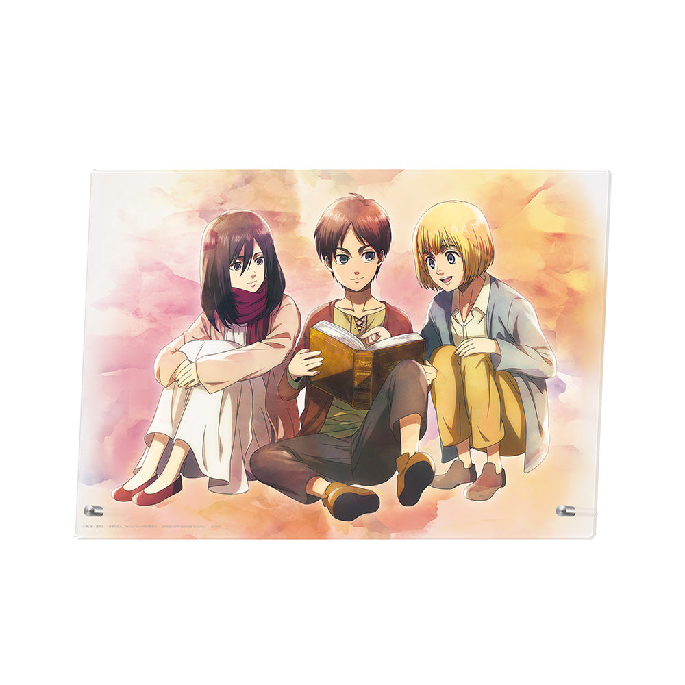 Acrylique Board Attack on Titan (D) Ichiban Kuji Attack on Titan Rumbling