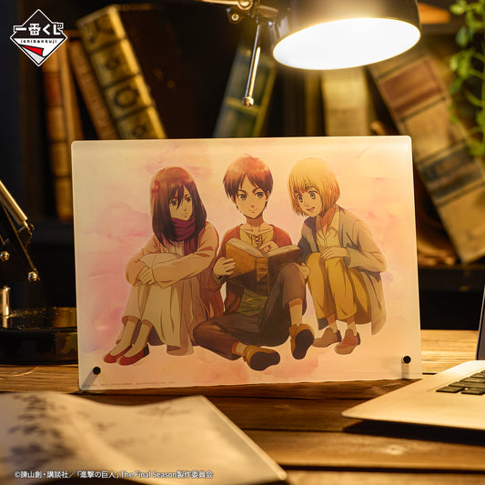 Acrylique Board Attack on Titan (D) Ichiban Kuji Attack on Titan Rumbling