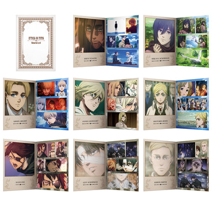 Memorial Card The End (G) Ichiban Kuji Attack on Titan Rumbling Set Complet