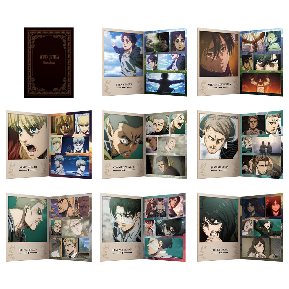 Memorial Card The Final Battle (F) Ichiban Kuji Attack on Titan Rumbling Set Complet