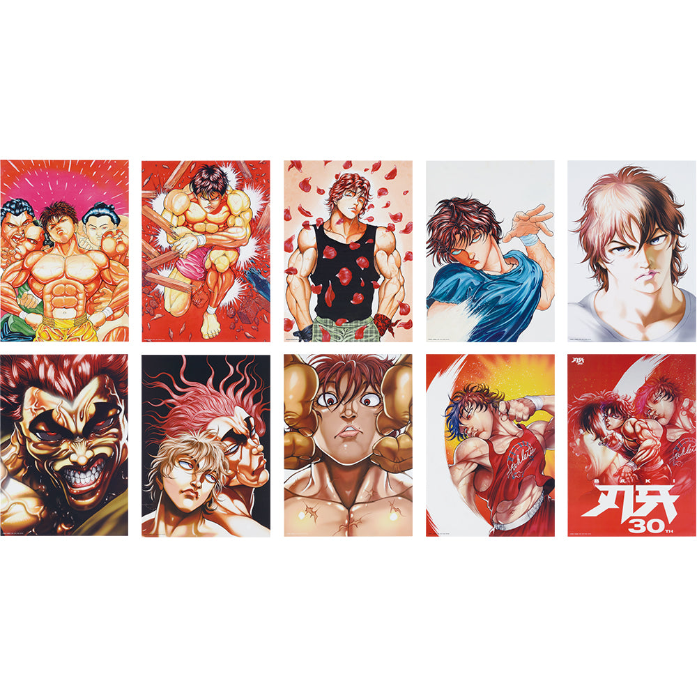 Poster Baki (E) Ichiban Kuji Baki The World Can Be Changed With a Single Fist Set Complet