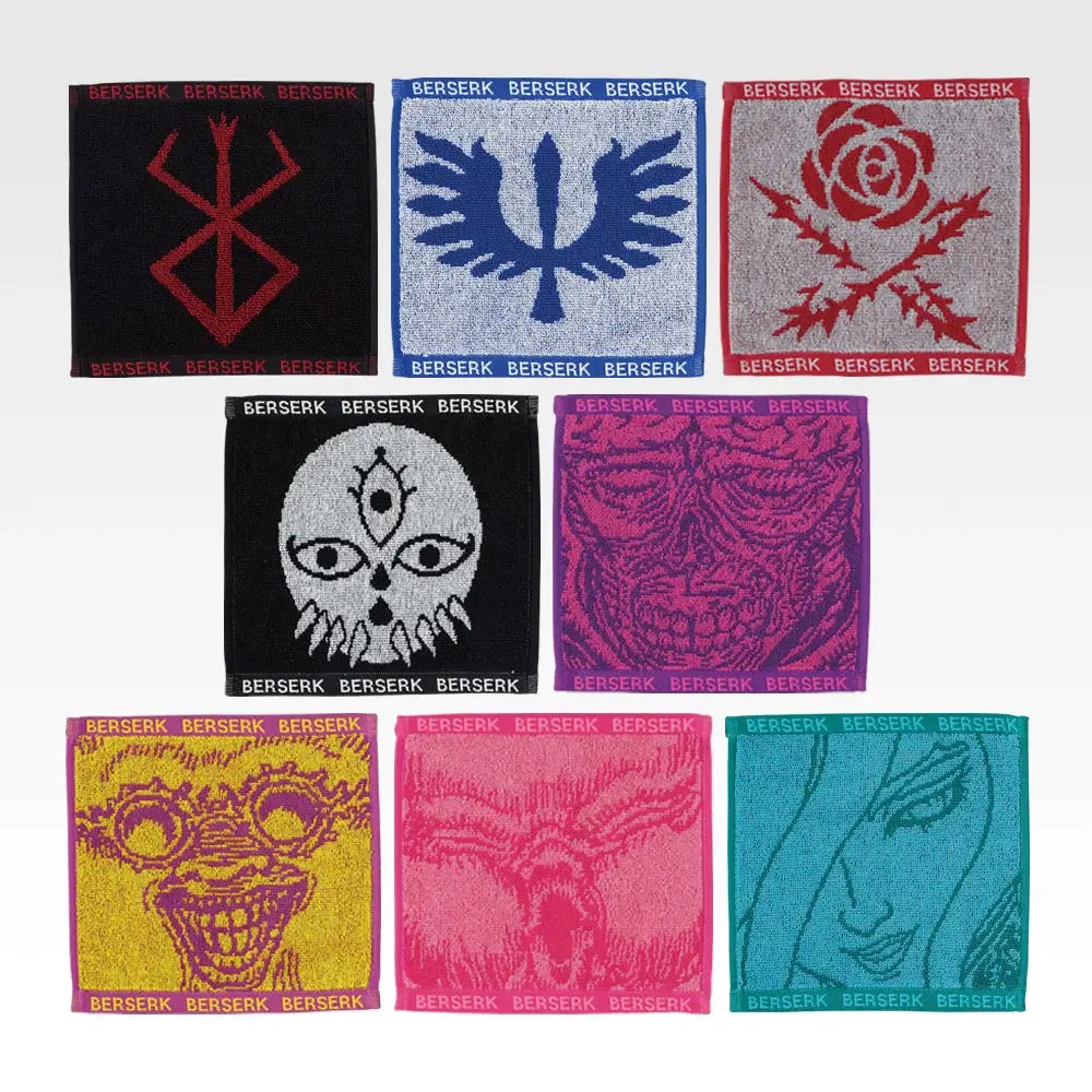 Serviette Jacquard Berserk (H) Ichiban Kuji Berserk Fated Duality Set Complet