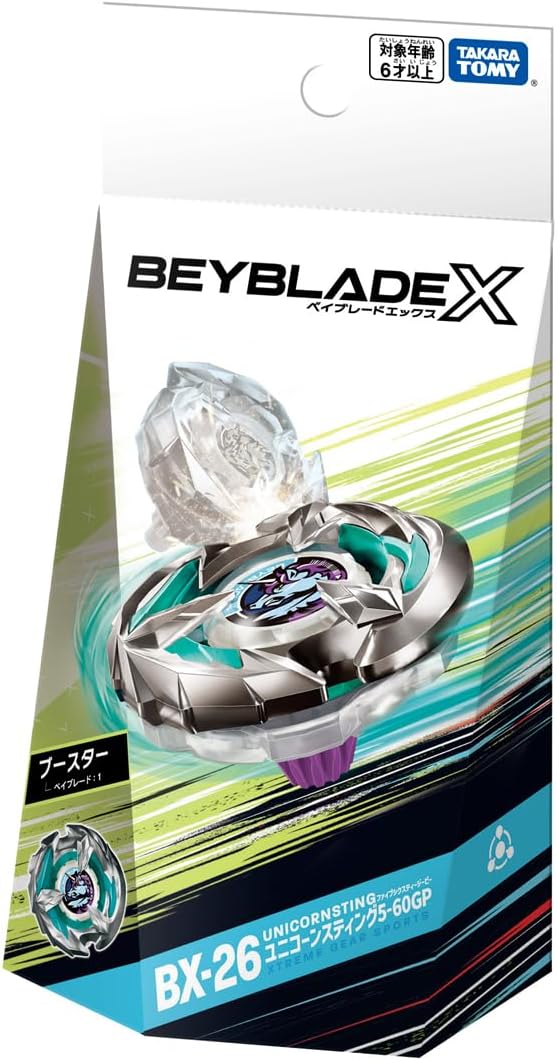 Beyblade BX-26 Booster Unicorn Sting 5-60GP Beyblade