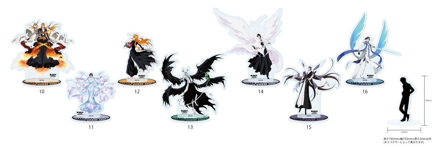 Acrylique Stand Bleach Brave Soul Anniversary Ver. Bleach Au Choix