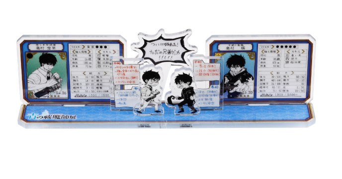 Diorama Acrylique Blue Exorcist Exhibition