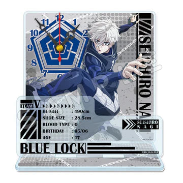Horloge Acrylique Nagi Seishiro Blue Lock