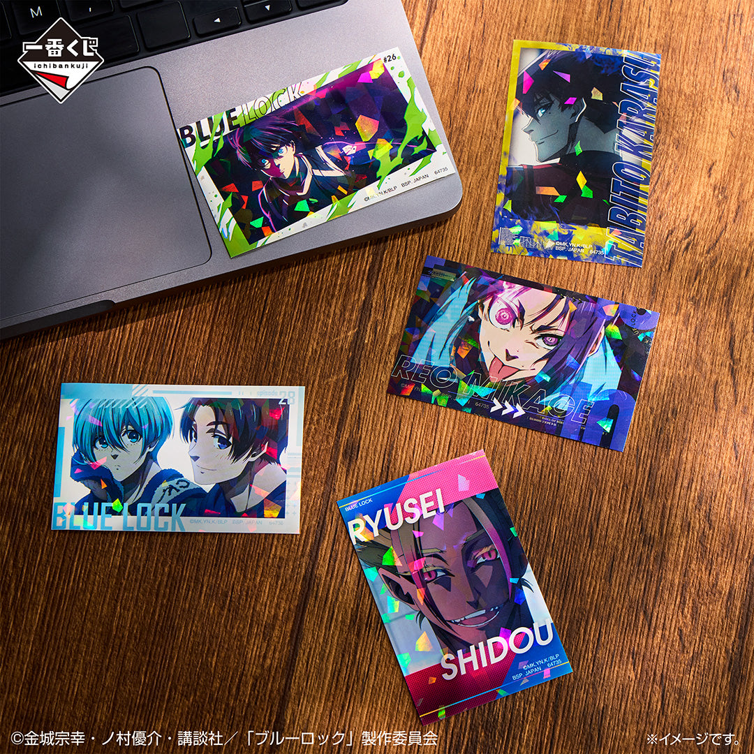 Sticker Holographique Blue Lock (K) Ichiban Kuji Blue Lock Ready for a Decisive Battle