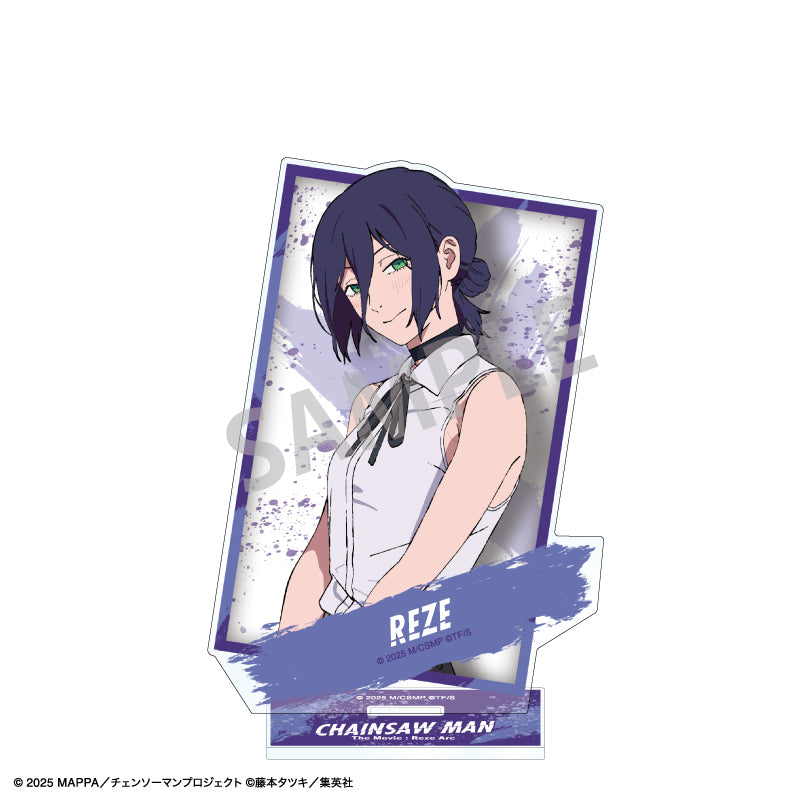 Acrylique Stand Chainsaw Man Reze Arc Chainsaw Man Au Choix