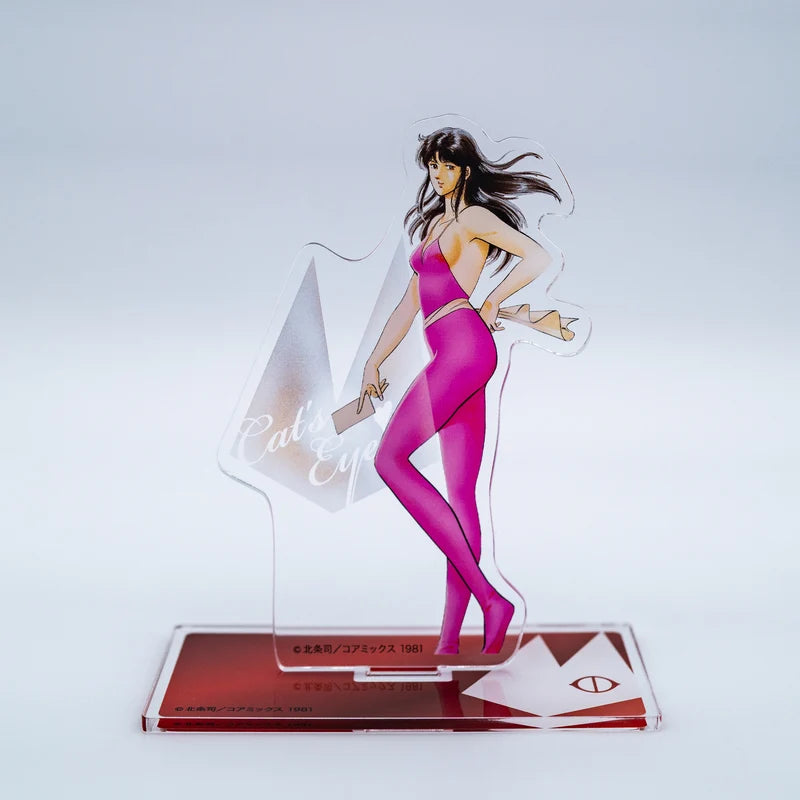 Acrylique Stand Cat's Eyes Tsukasa Hojo 40th Anniversary Exhibition Au Choix