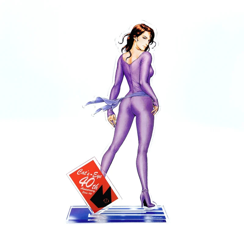 Acrylique Stand Cat's Eyes Tsukasa Hojo 40th Anniversary Exhibition Au Choix