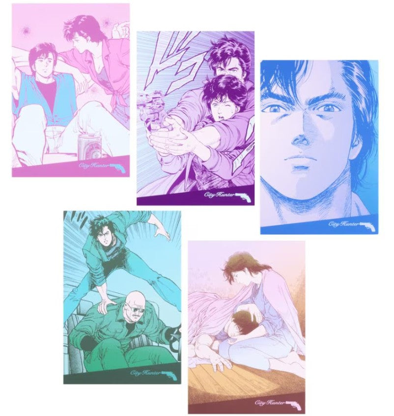 Carte Postale City Hunter Midnight Rendez Vous Pop Up Store Set 5Pcs