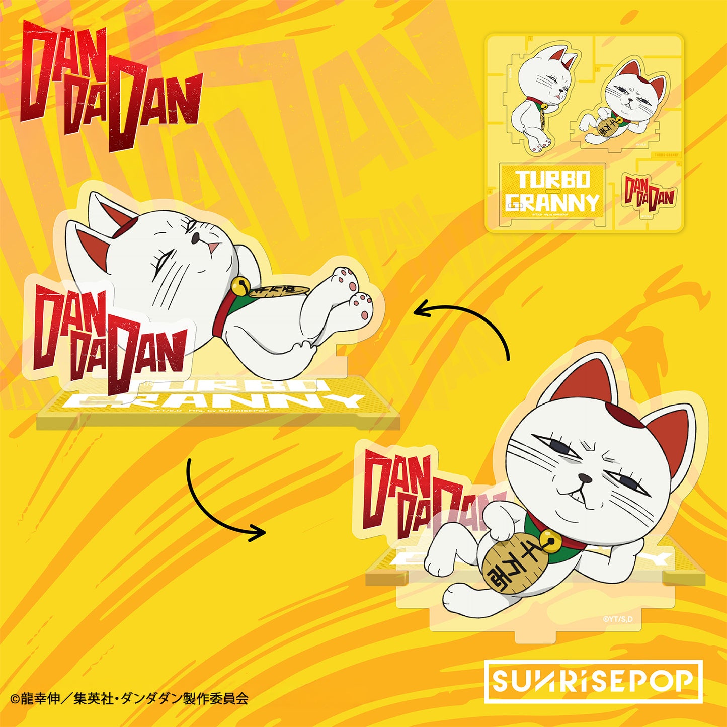 Acrylique Stand Turbo Baba Au Choix