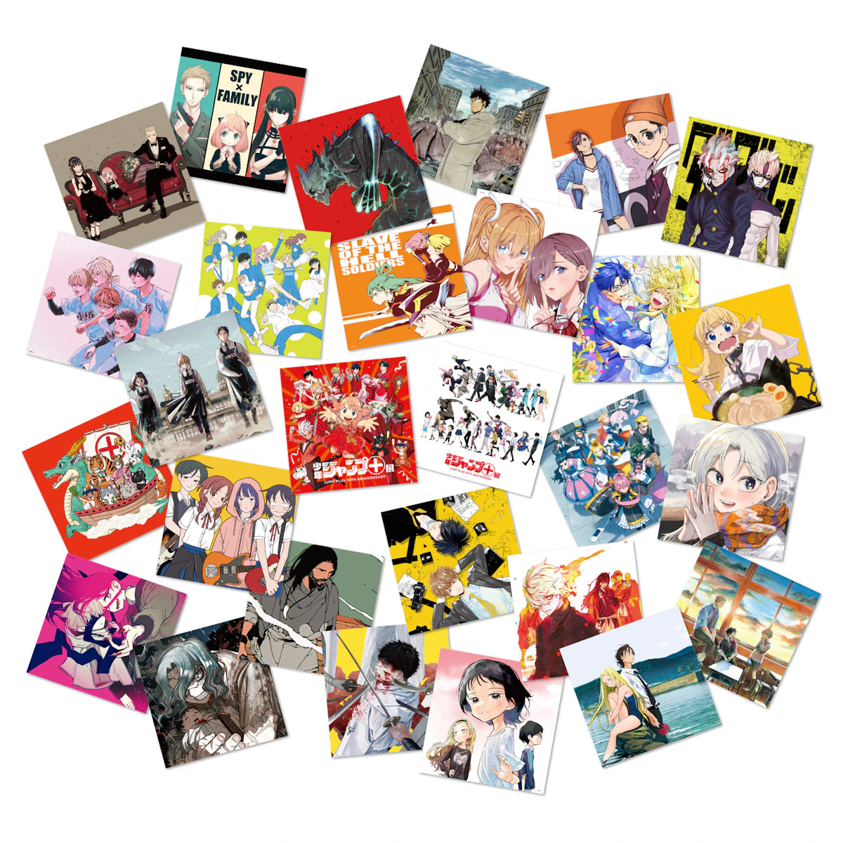 Classeur & Affiche Jump+ 10th Anniversary Exhibition Set 28Pcs