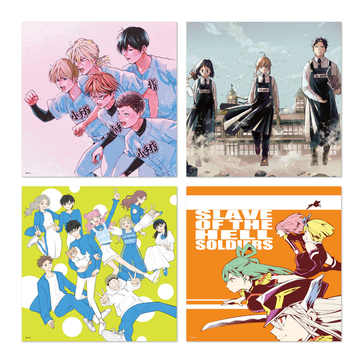 Classeur & Affiche Jump+ 10th Anniversary Exhibition Set 28Pcs