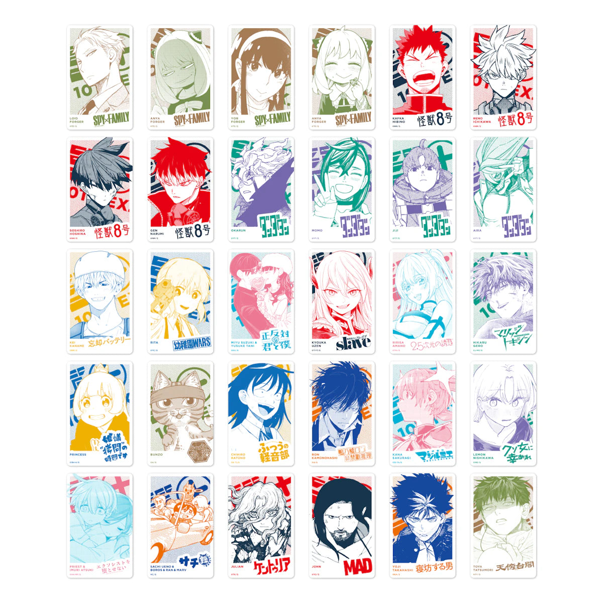 Collection Card Jump+ 10th Anniversary Exhibition