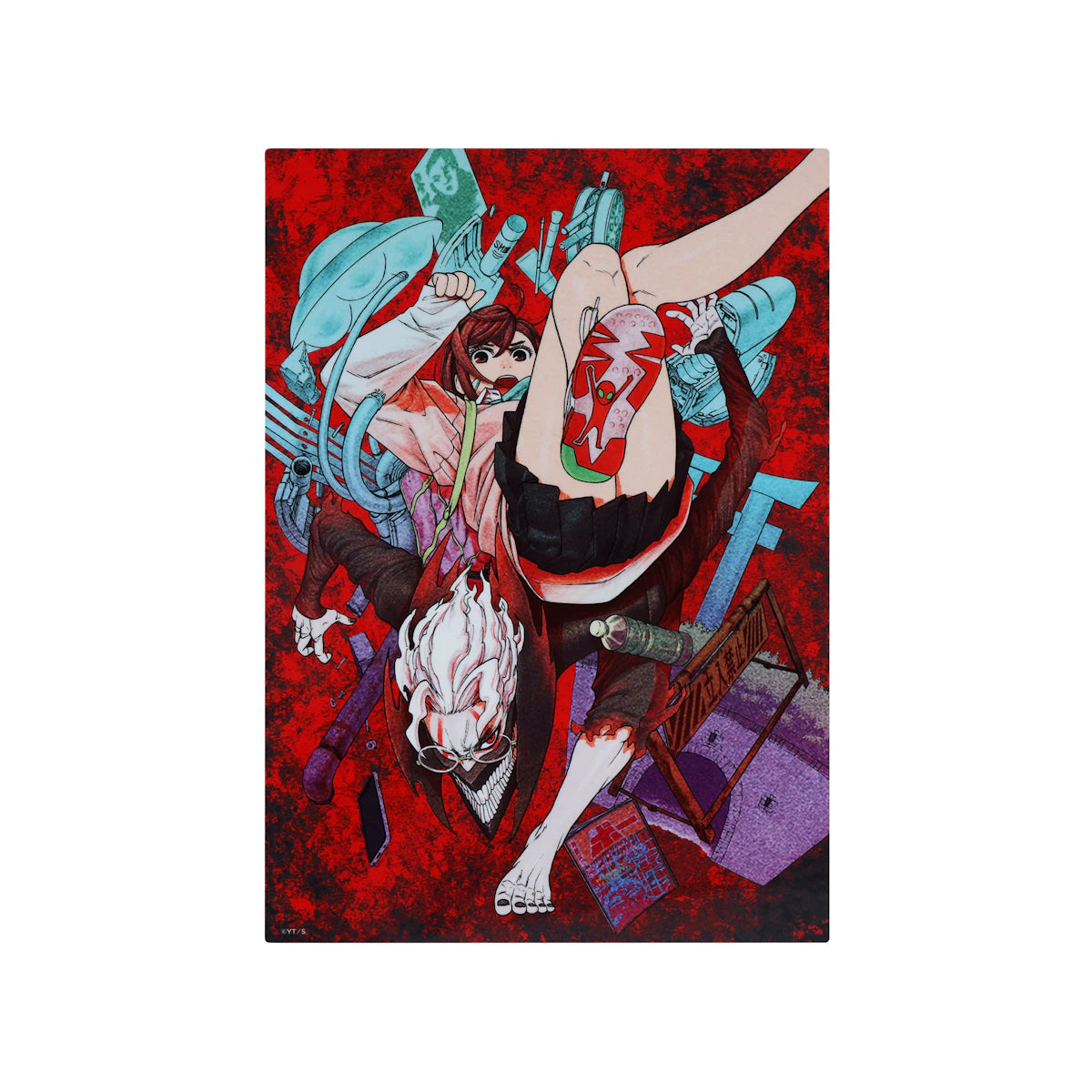 Art Board Metallique Jump+ 10th Anniversary Exhibition