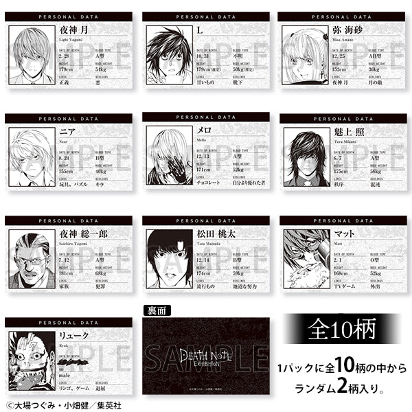 Id Death Note ID Card Death Note Exhibition Revival
