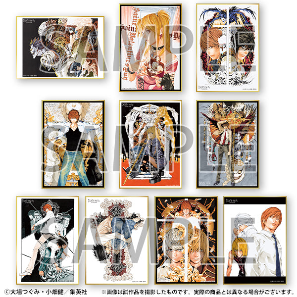 Shikishi Death Note Exhibition Revival Box 10Pcs