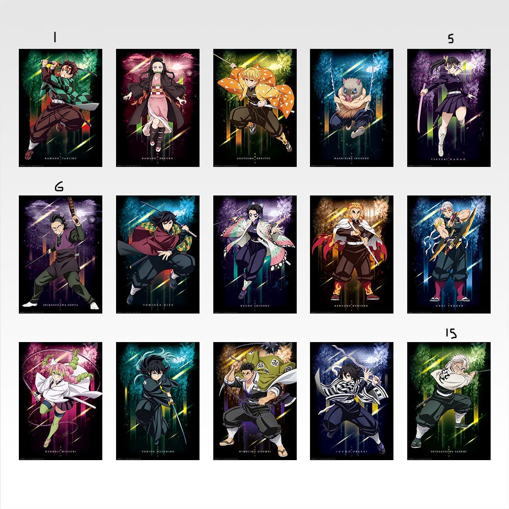 Poster Demon Slayer (G) Ichiban Kuji Demon Slayer Thunder Brothers